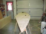 photo of aZydeco pirogue bottom plank